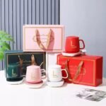 ⁦كوب سراميك مع قاعدة حرارية⁩ - الصورة ⁦3⁩